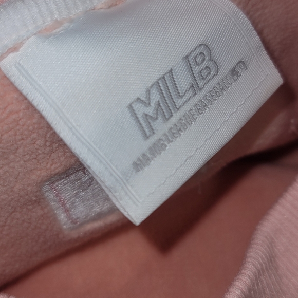 NY Mets Pull Over Fleece Sweater - Picture 2 of 5